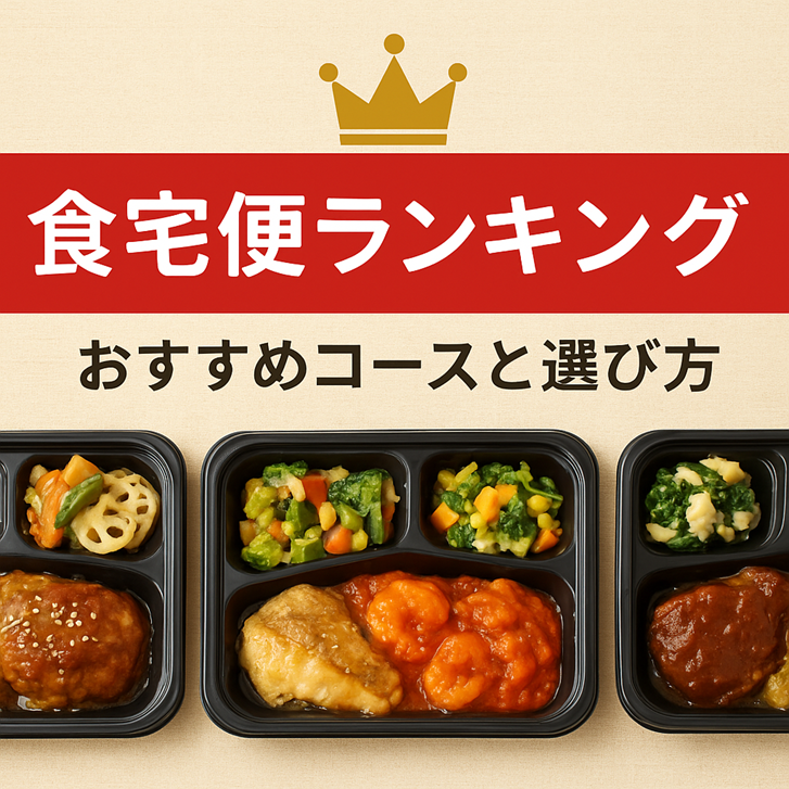 食宅便のランキングの完全ガイド！味で選ぶおすすめコース
